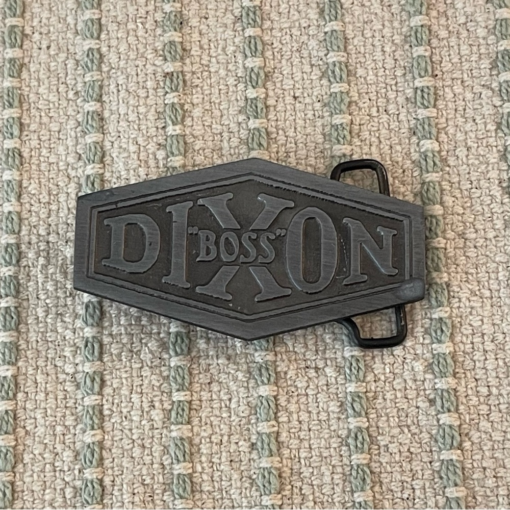 Vintage Dixon Boss Belt Buckle - Men’s